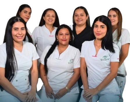 Equipo de la Clínica de Cirugía Ocular